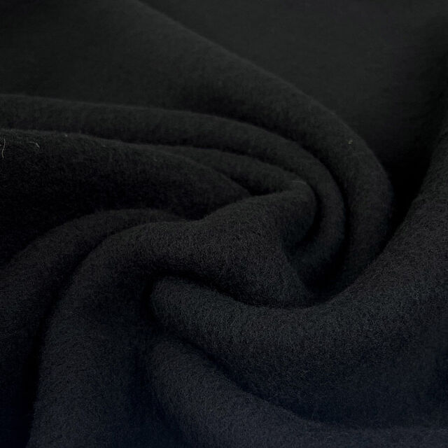 100% Wool Fleece - Black
