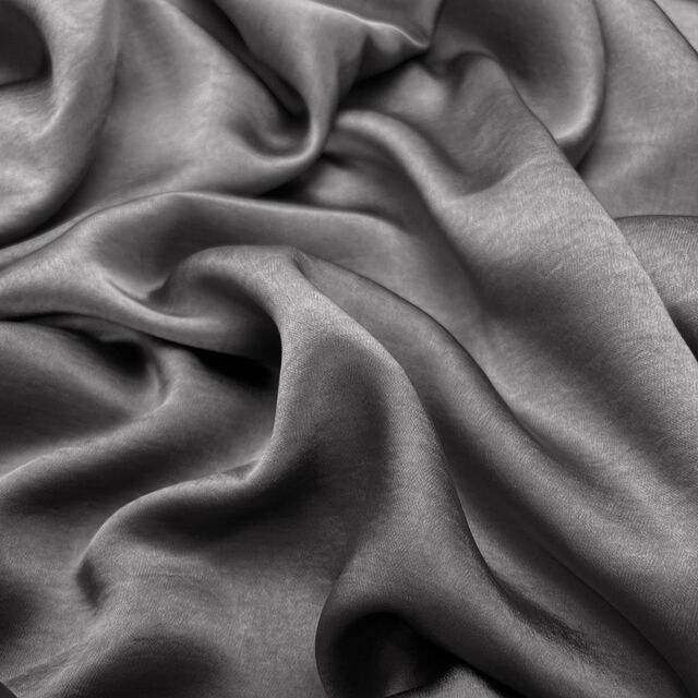 Bella Satin Stretch - Grey