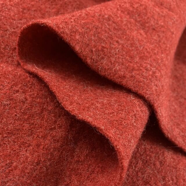 Pure Luxury - Boiled Wool - Red Marl