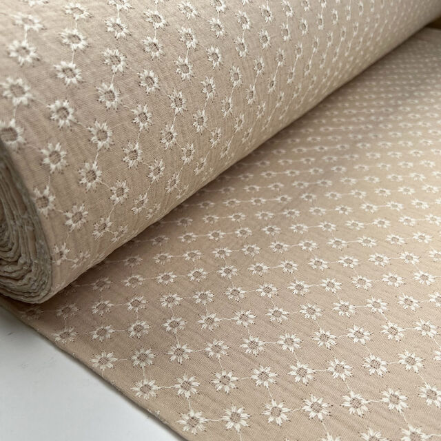 BA - Double Gauze - Sunflower - Warm Beige