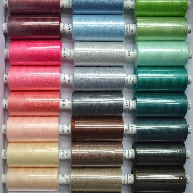 Coats Moon Polyester Sewing Thread (1000 yard)