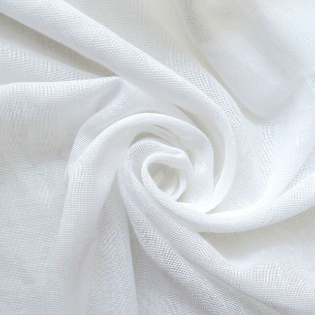 Egyptian Cotton Muslin - Soft White