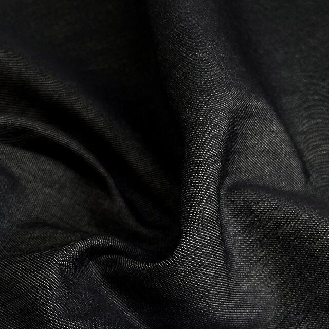 Enzo - 12.5oz Black Cotton Denim