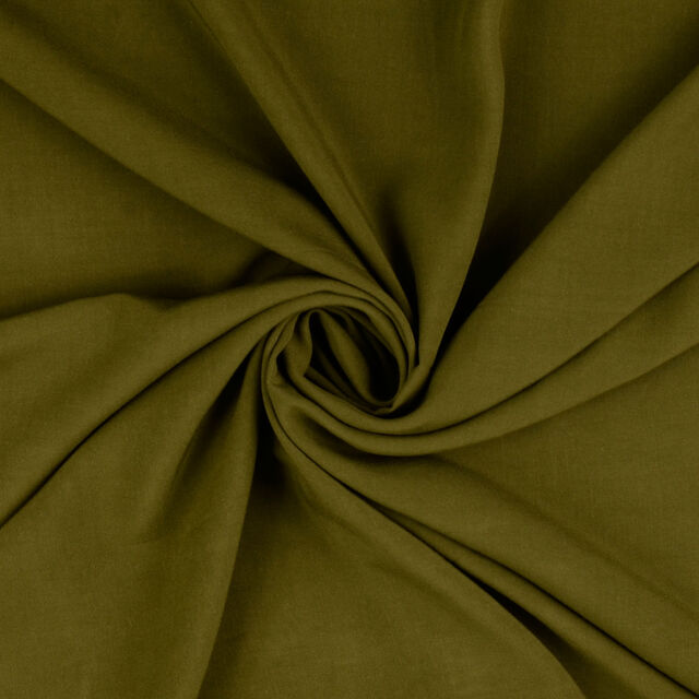 Fine Viscose Plain - Khaki