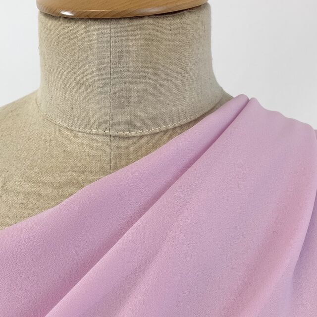 Georgette Dress Fabric - Rose