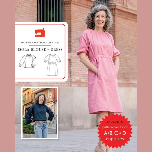 Liesl + Co - Isola Blouse & Dress Pattern