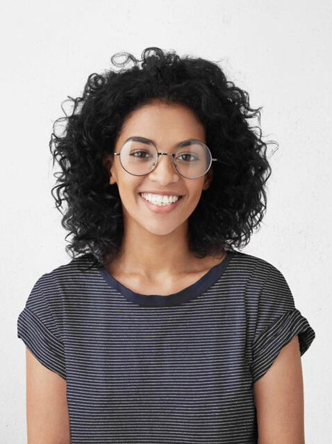 Lurex Striped Jersey - Navy