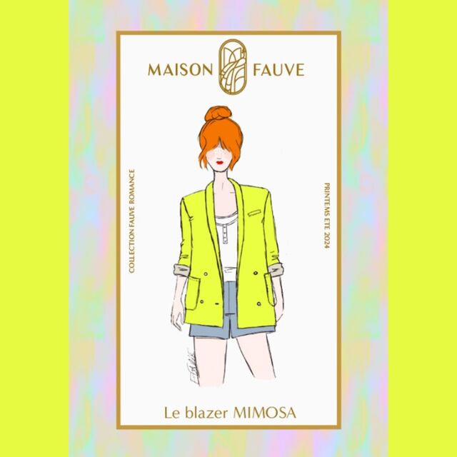 Maison Fauve - Mimosa Blazer Sewing Pattern