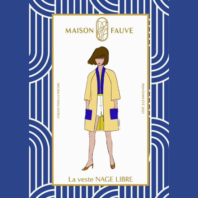 Maison Fauve - Nage Libre Jacket Pattern