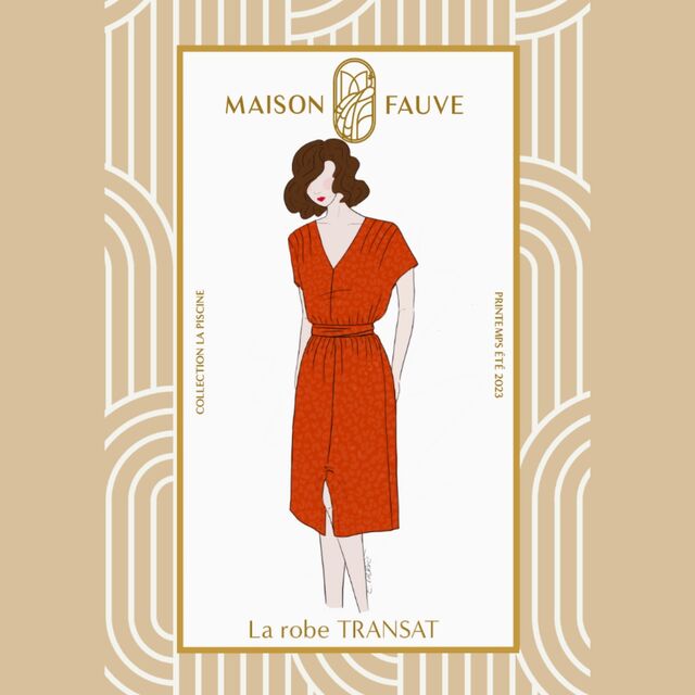 Maison Fauve - Transat Dress Pattern