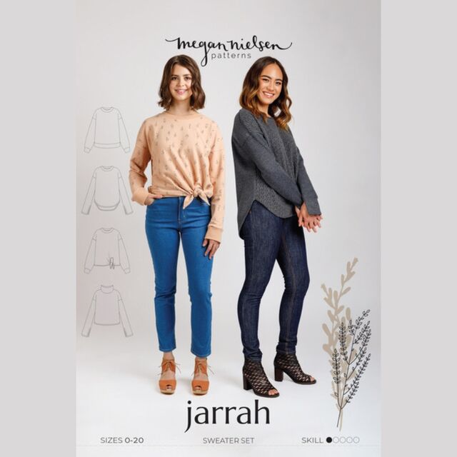 Megan Nielsen - Jarrah Sweater Pattern