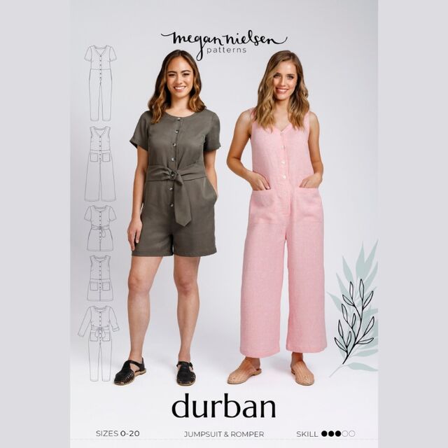 Megan Nielsen - Durban Jumpsuit & Romper Pattern