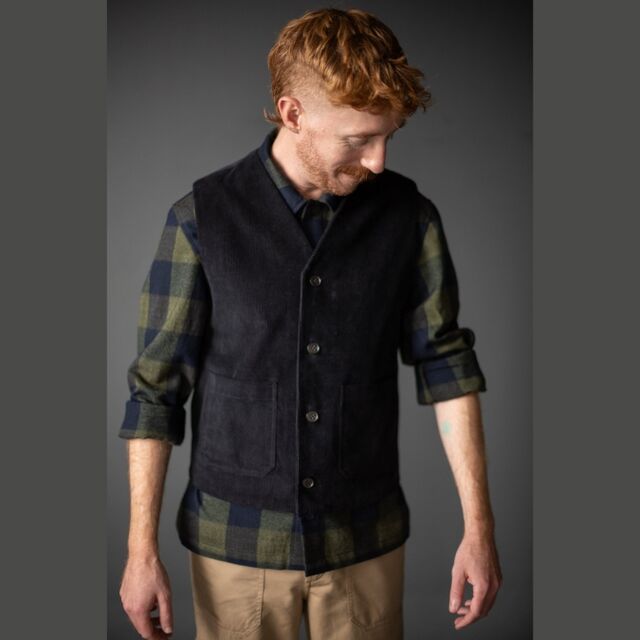 Merchant & Mills - Men’s Billy Gilet Pattern (UK 34-54)