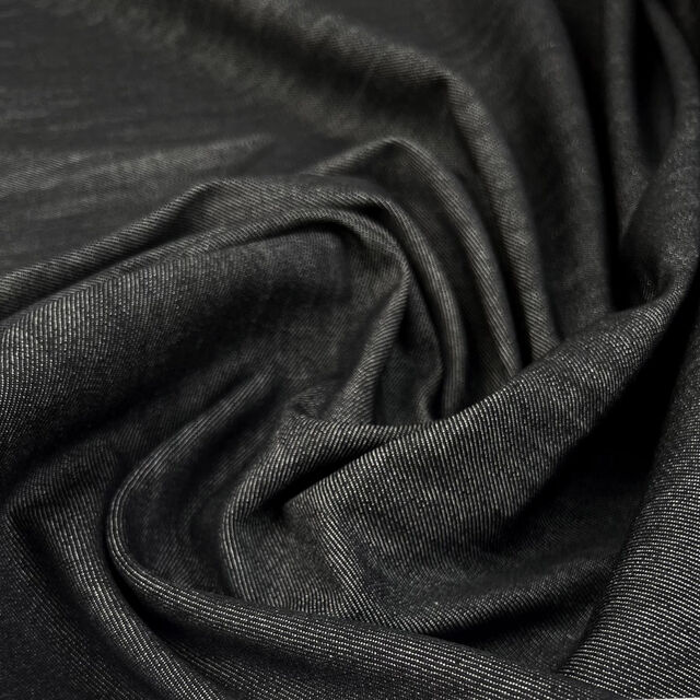 Moretti - 13oz Black Cotton Denim