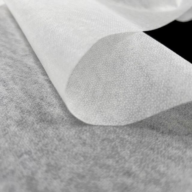 Fusible Iron On Interfacing - Medium - White
