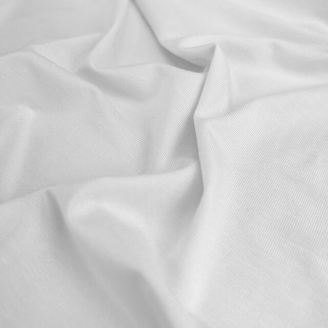Bamboo Jersey - White