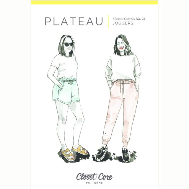 Closet Core Patterns - Plateau Joggers Pattern