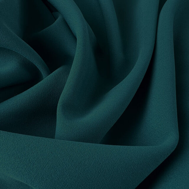 Monaco Crepe - Dragonfly Teal