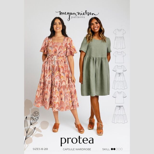 Megan Nielsen - Protea Capsule Wardrobe Set