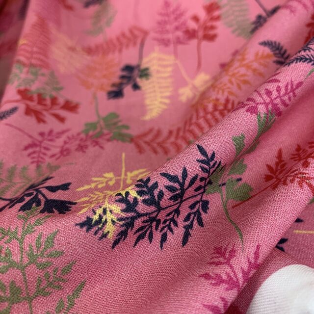 Stof Fabric - Woodland - Pink
