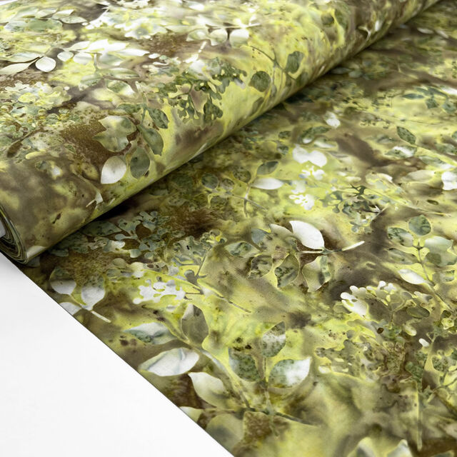 Hoffman Bali Cotton Lawn - Kiwi