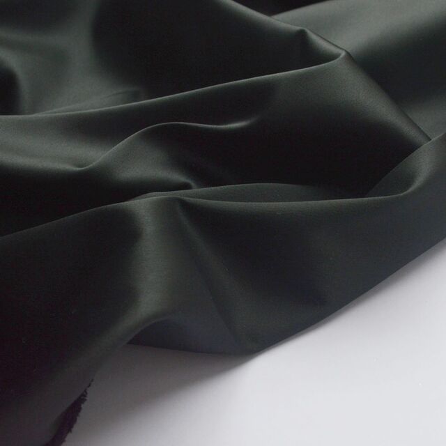 Stretch Duchess Satin - Black