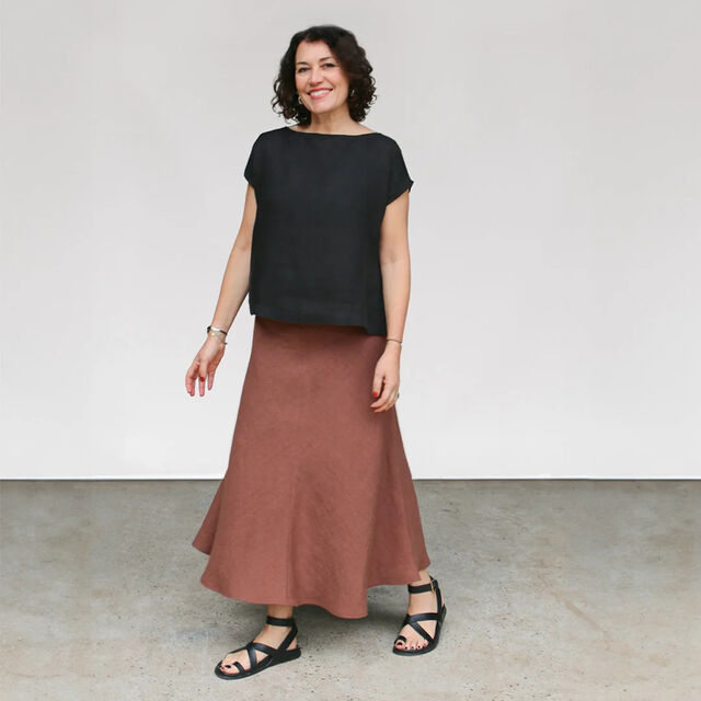Tessuti - Avery Skirt Sewing Pattern (UK 6-22)