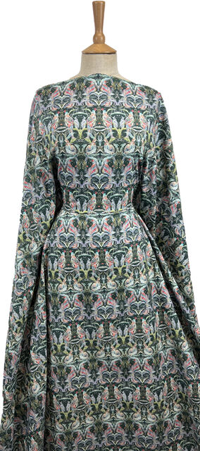 Voyage - Netherton Pomegranate Emerald Morlich Cotton